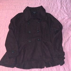 Torrid Swing Pea Coat.